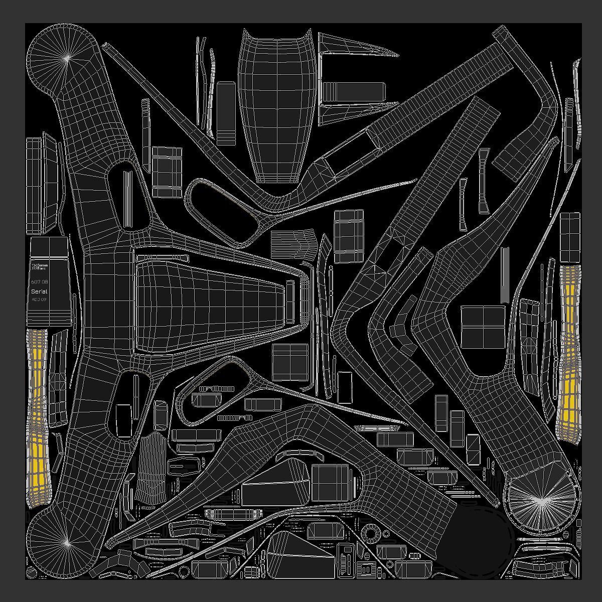 Exoskeleton German Bionic Apogee PBR Low-poly 3D model_46