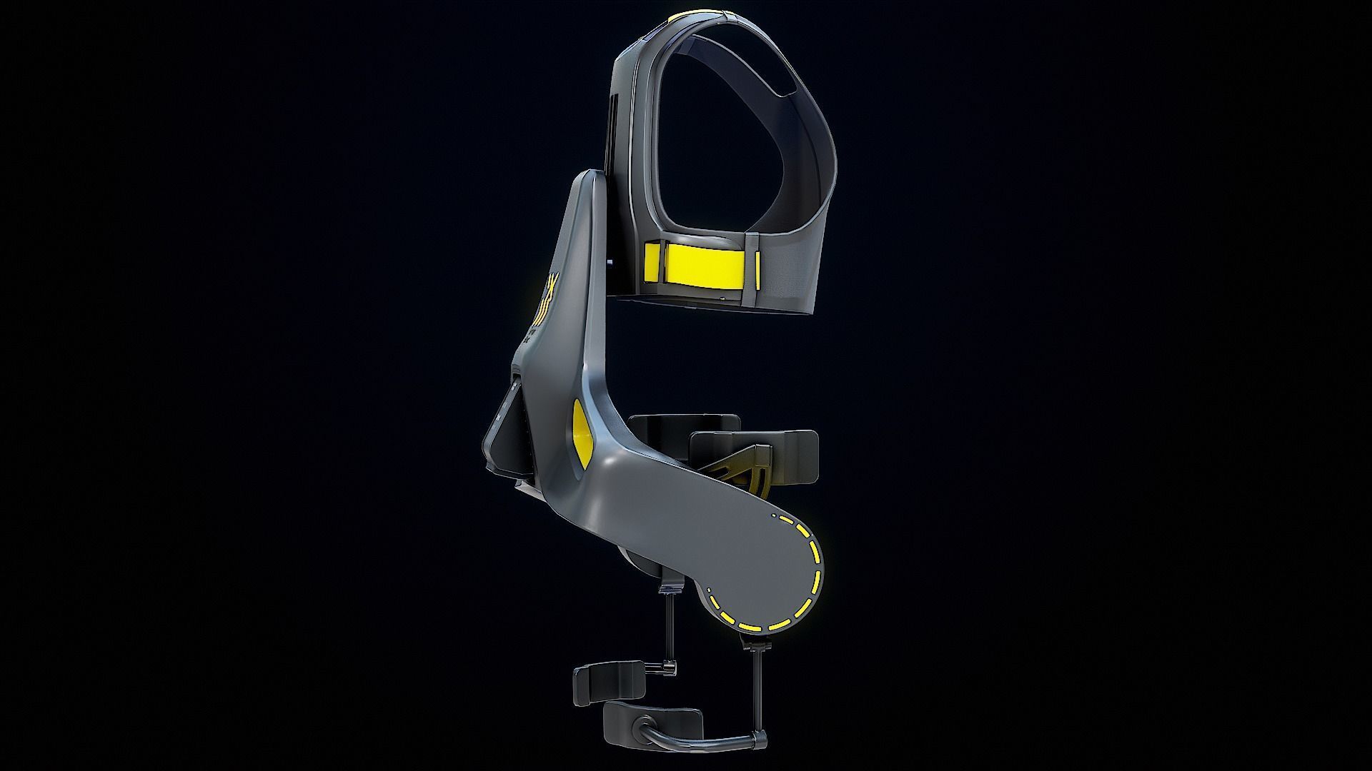 Exoskeleton German Bionic Apogee PBR Low-poly 3D model_23