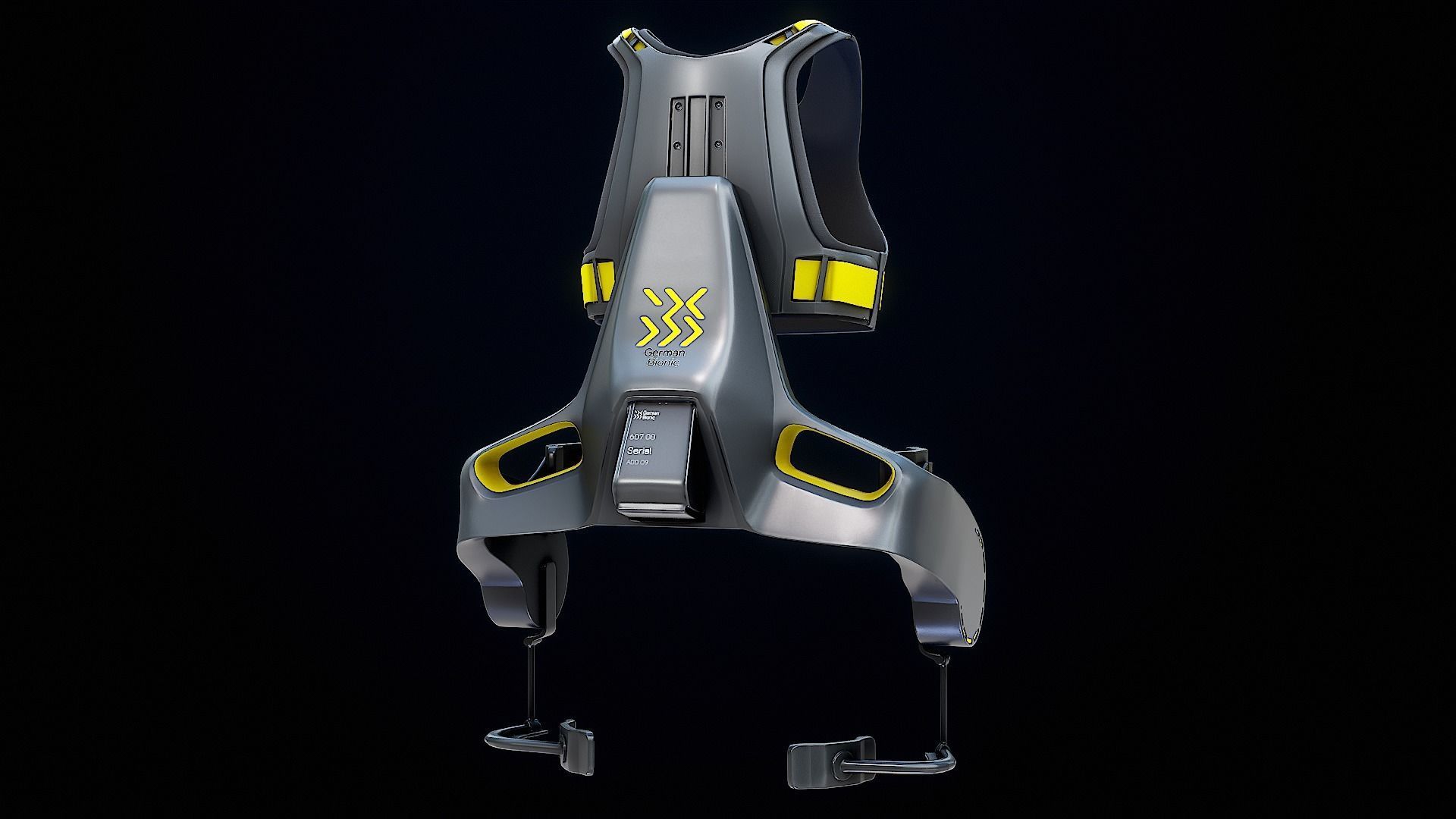 Exoskeleton German Bionic Apogee PBR Low-poly 3D model_28