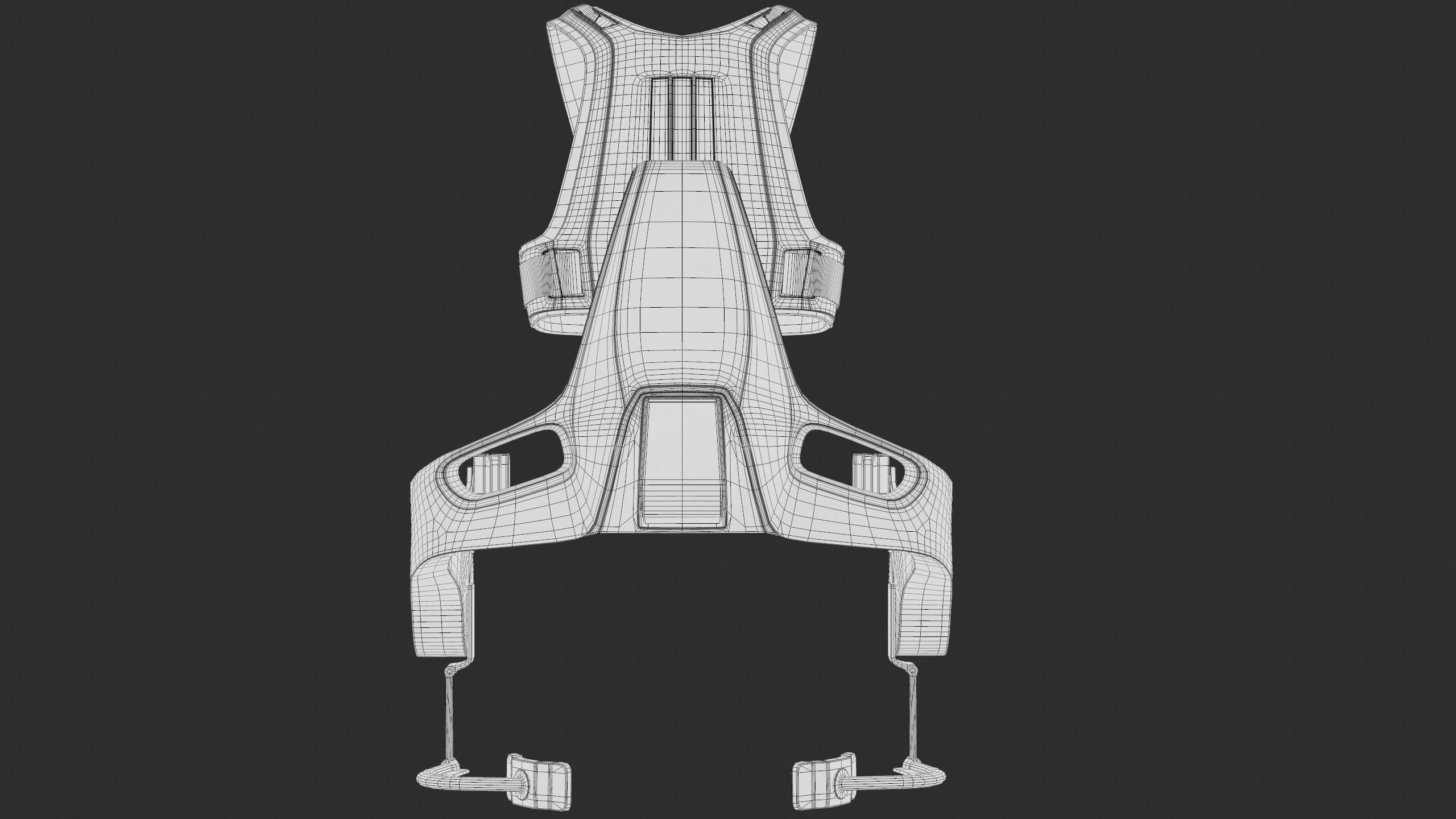 Exoskeleton German Bionic Apogee PBR Low-poly 3D model_44
