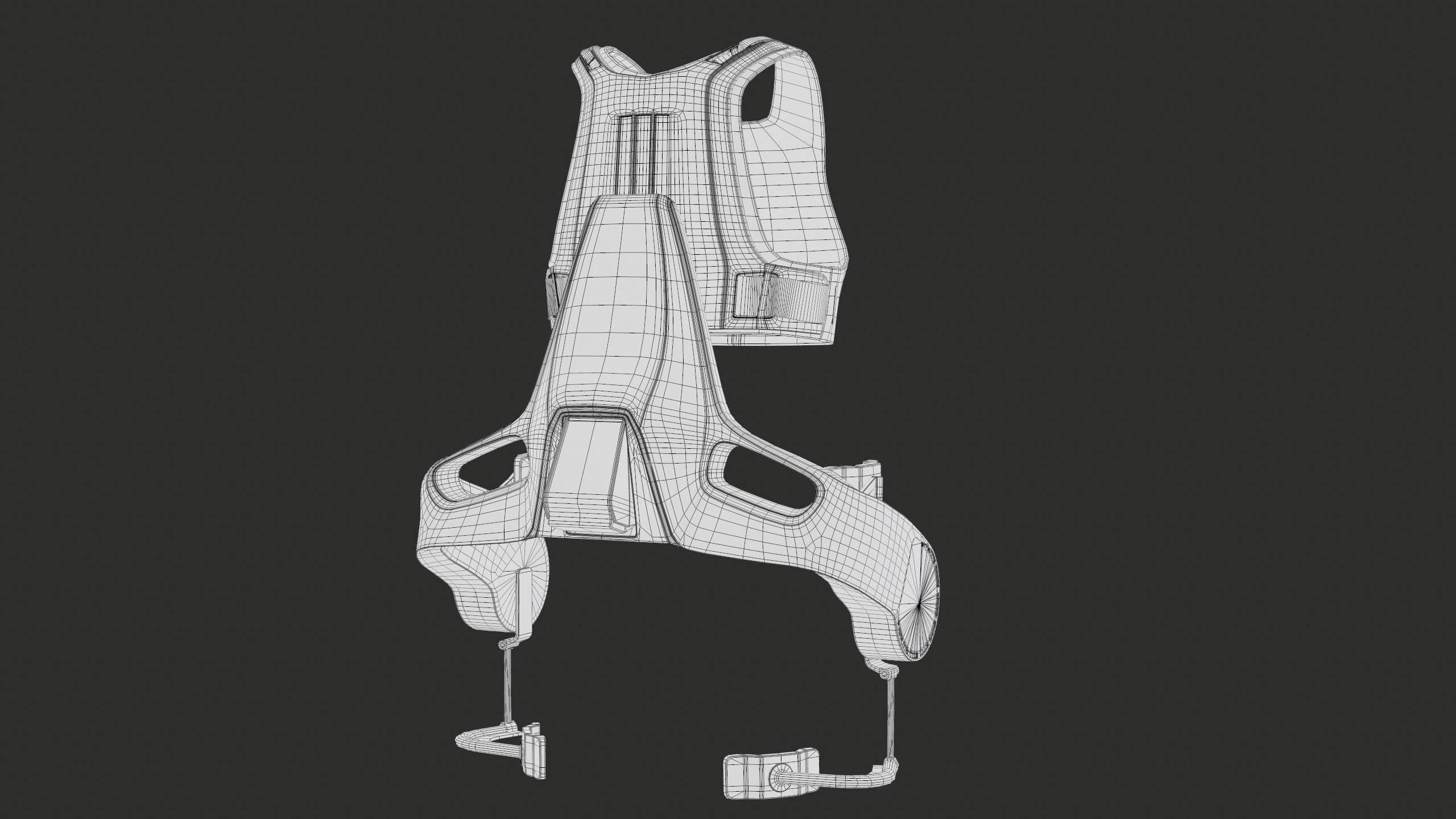 Exoskeleton German Bionic Apogee PBR Low-poly 3D model_42