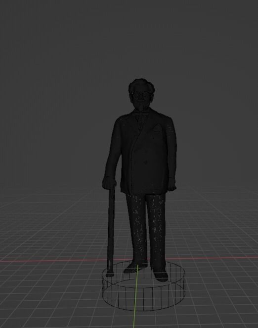 Colonel Sanders 3D print model_22