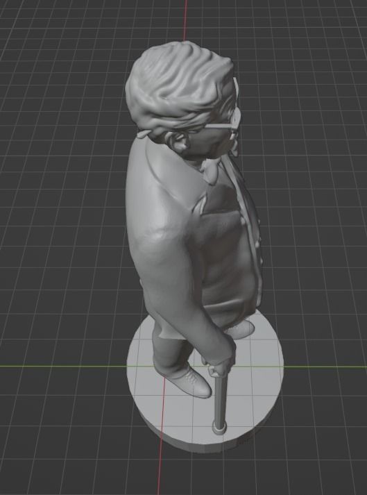 Colonel Sanders 3D print model_27
