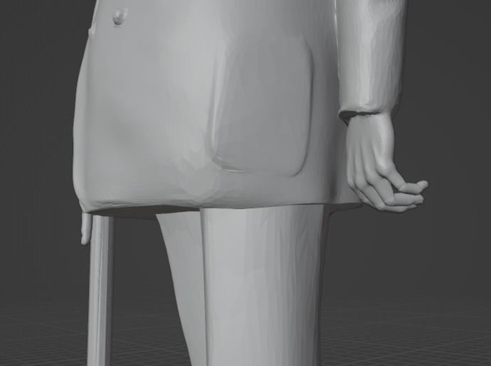 Colonel Sanders 3D print model_13