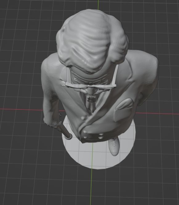 Colonel Sanders 3D print model_1