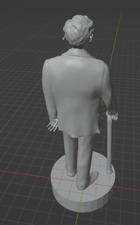 Colonel Sanders 3D print model_28