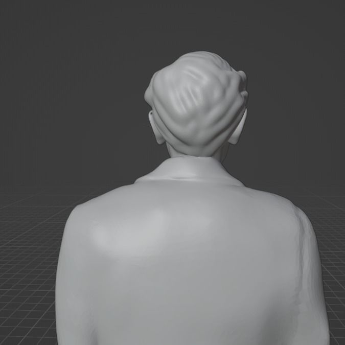 Colonel Sanders 3D print model_5