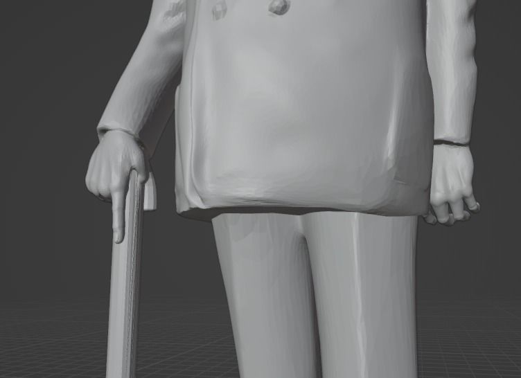 Colonel Sanders 3D print model_9