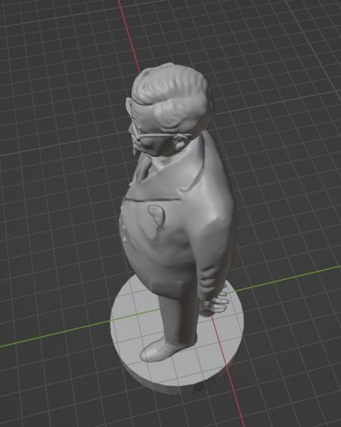 Colonel Sanders 3D print model_30