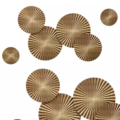 Everly quinn 6 piece sunburst decorative