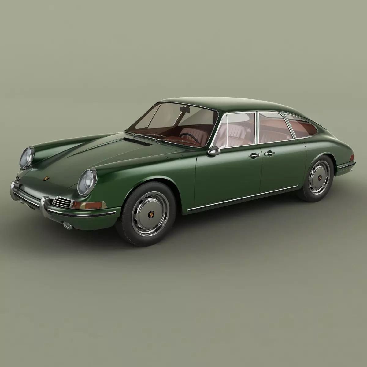 Porsche 911 S 4-door 3D model