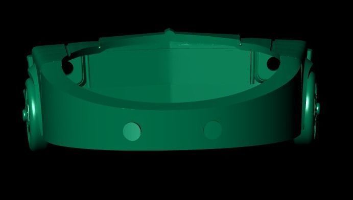 car ring 3D print model_13