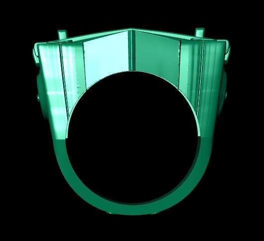 car ring 3D print model_10