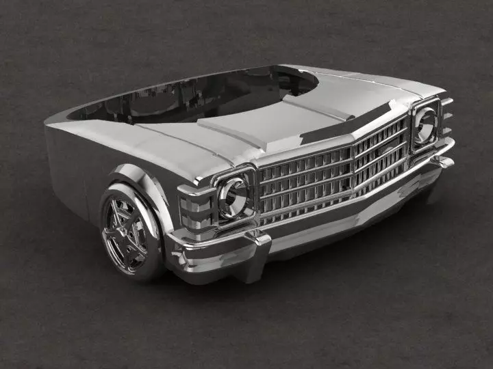 car ring 3D print model_0