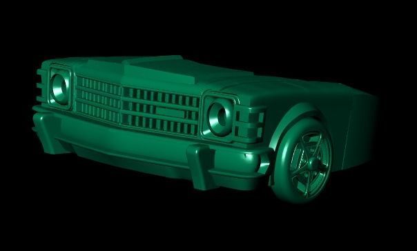 car ring 3D print model_11