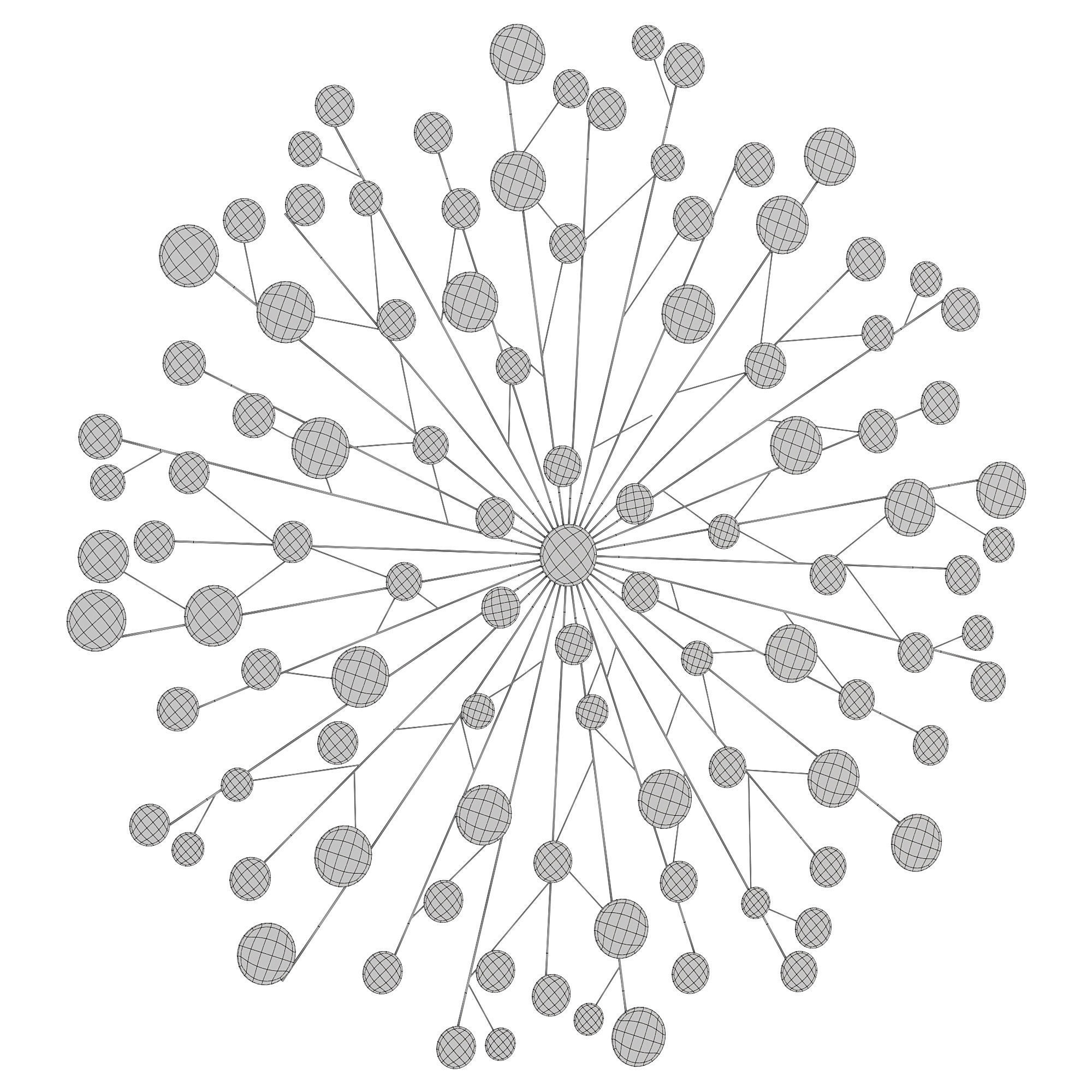 George oliver Abstract Wall Decor 3D model_3