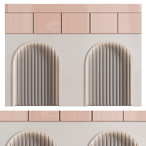Panel by Pinterest 3D model