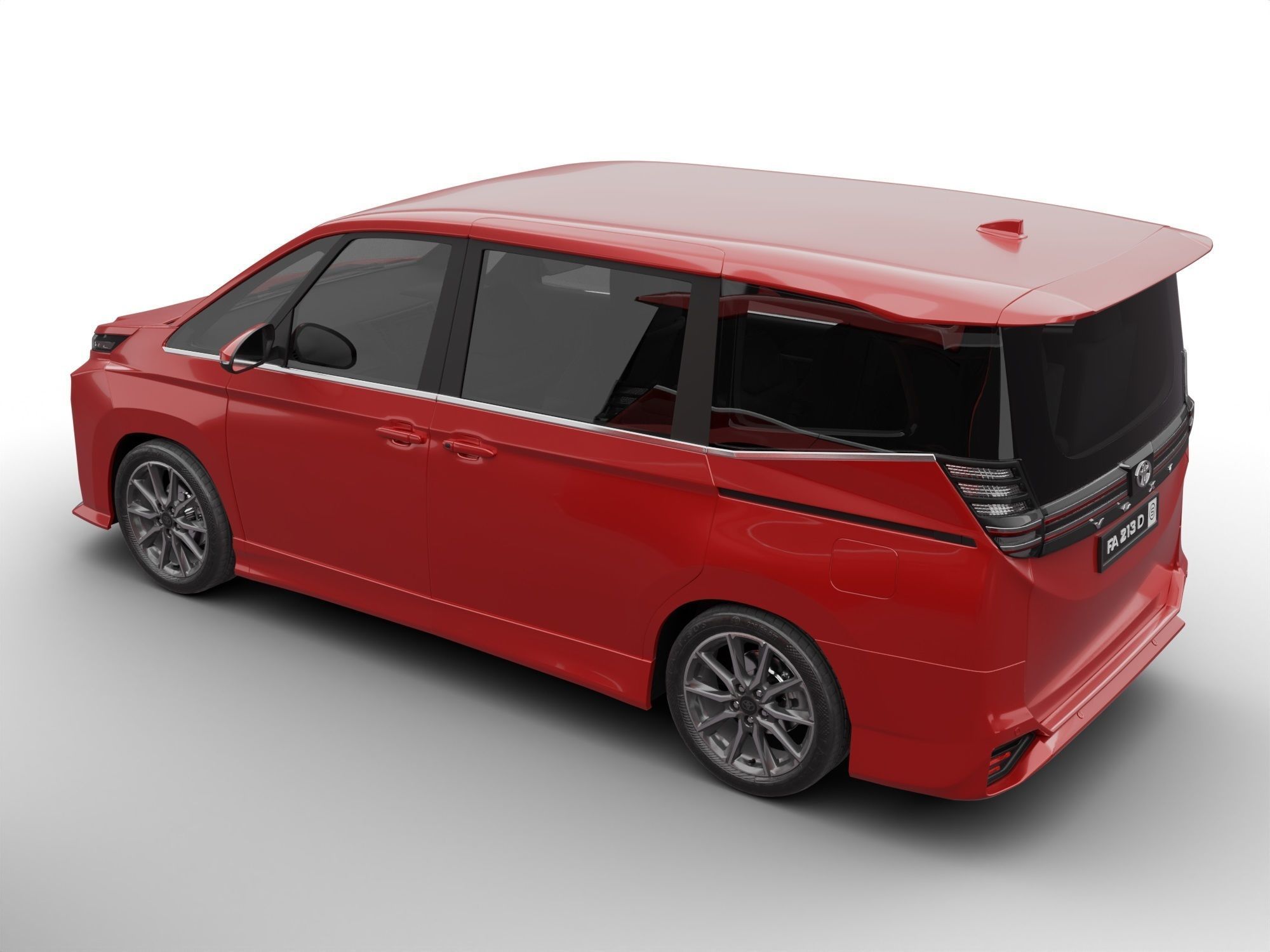 Toyota Voxy 3D model_1