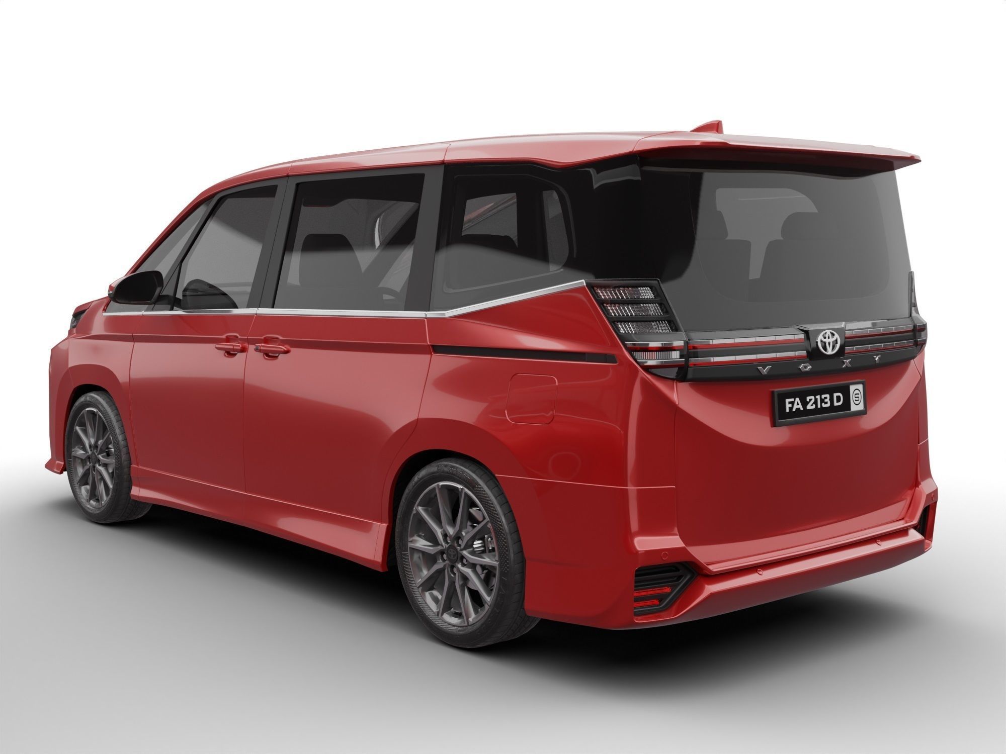 Toyota Voxy 3D model_2