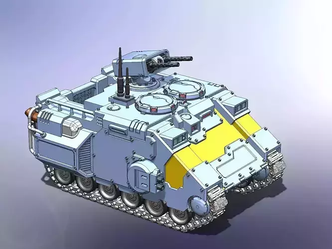 TRACKED IMPULSOR 28MM 3D print model