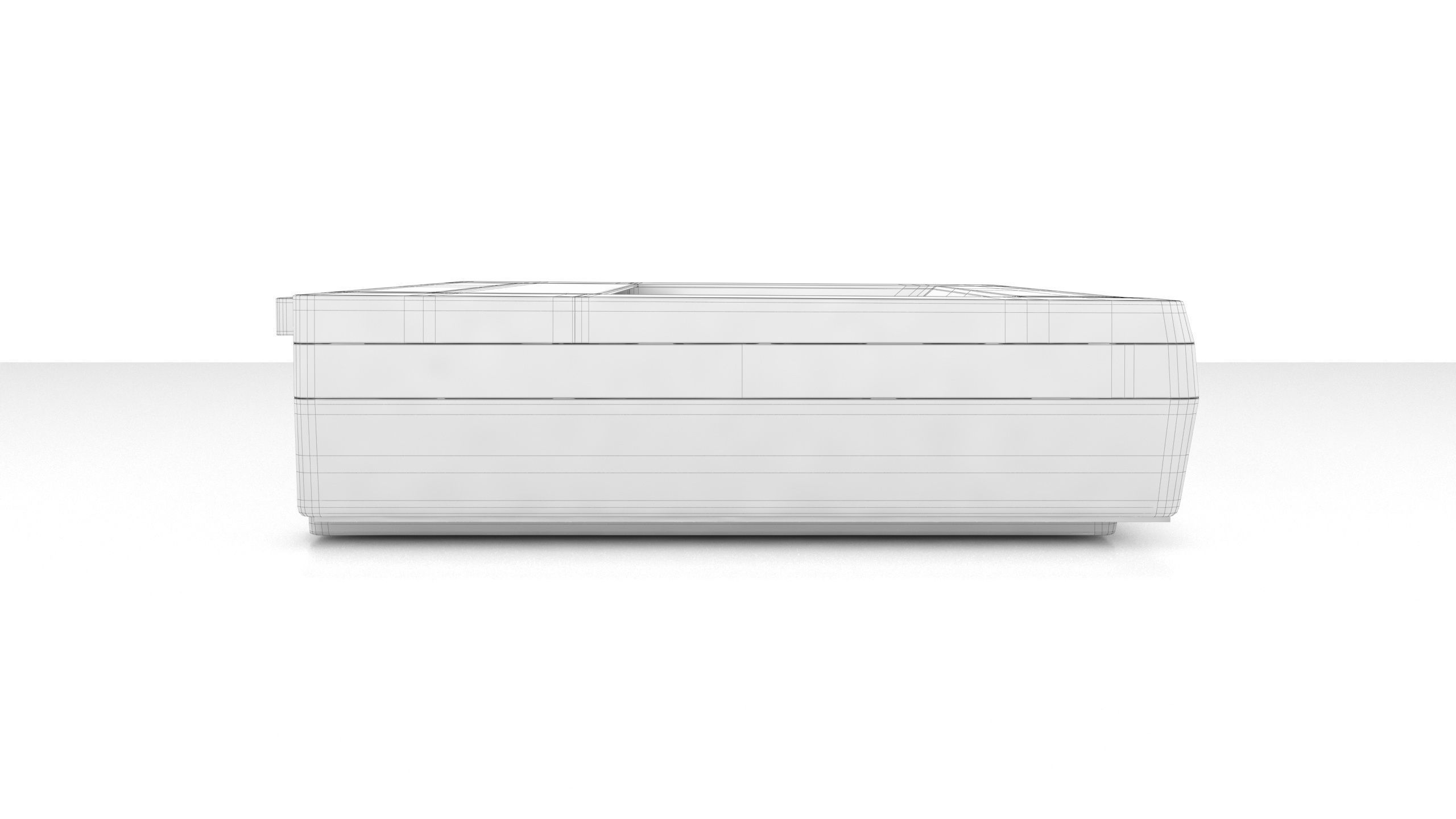 Epson WorkForce DS-50000 Color Document Scanner Low-poly 3D model_14