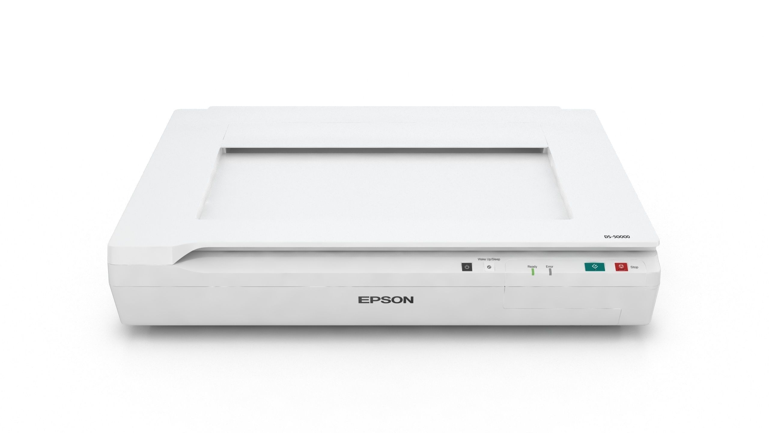Epson WorkForce DS-50000 Color Document Scanner Low-poly 3D model_8