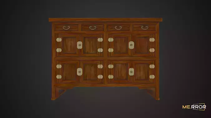 Game Ready Korean Traditional Drawer