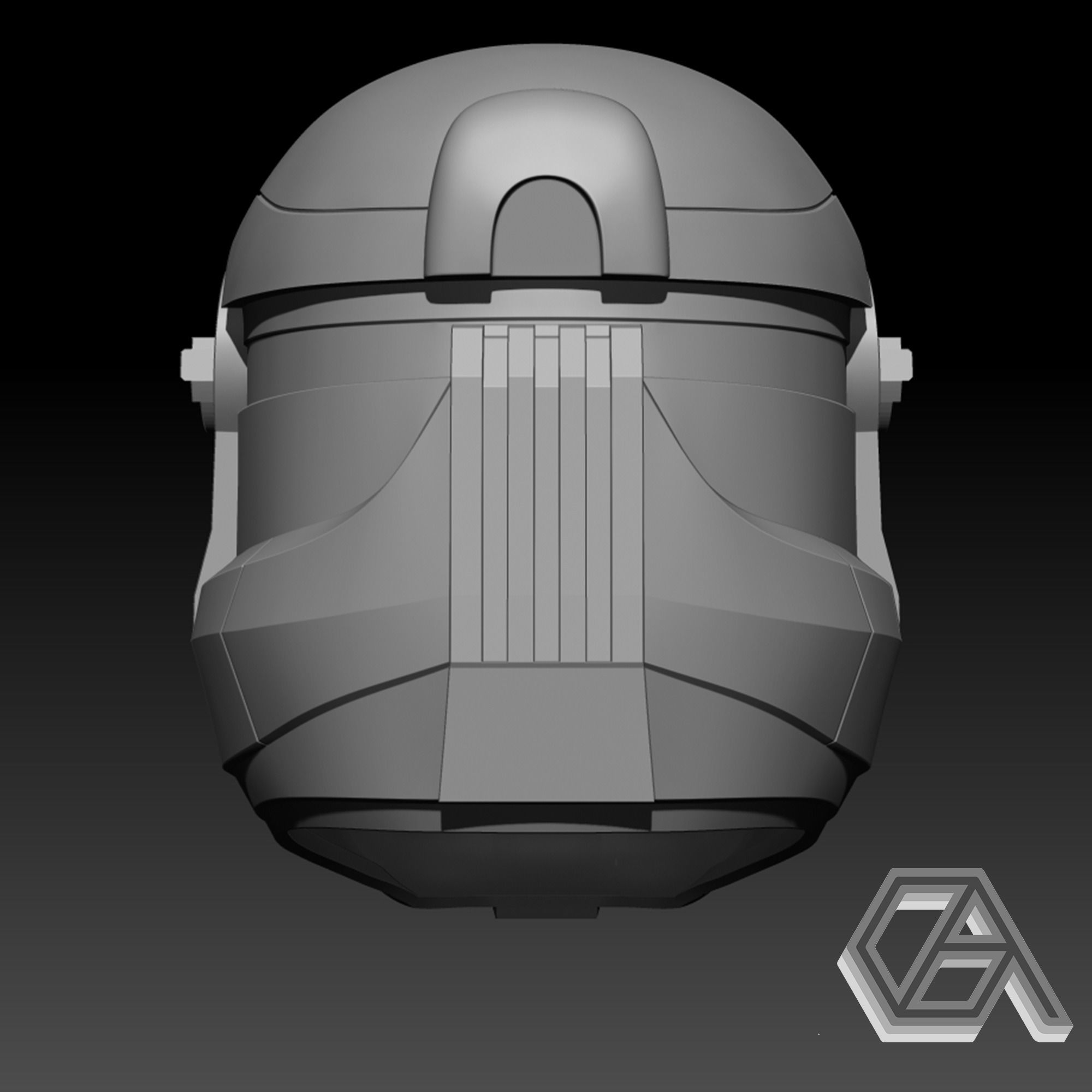 Star Wars - Republic Commando Trooper Helmet 3D print model_4