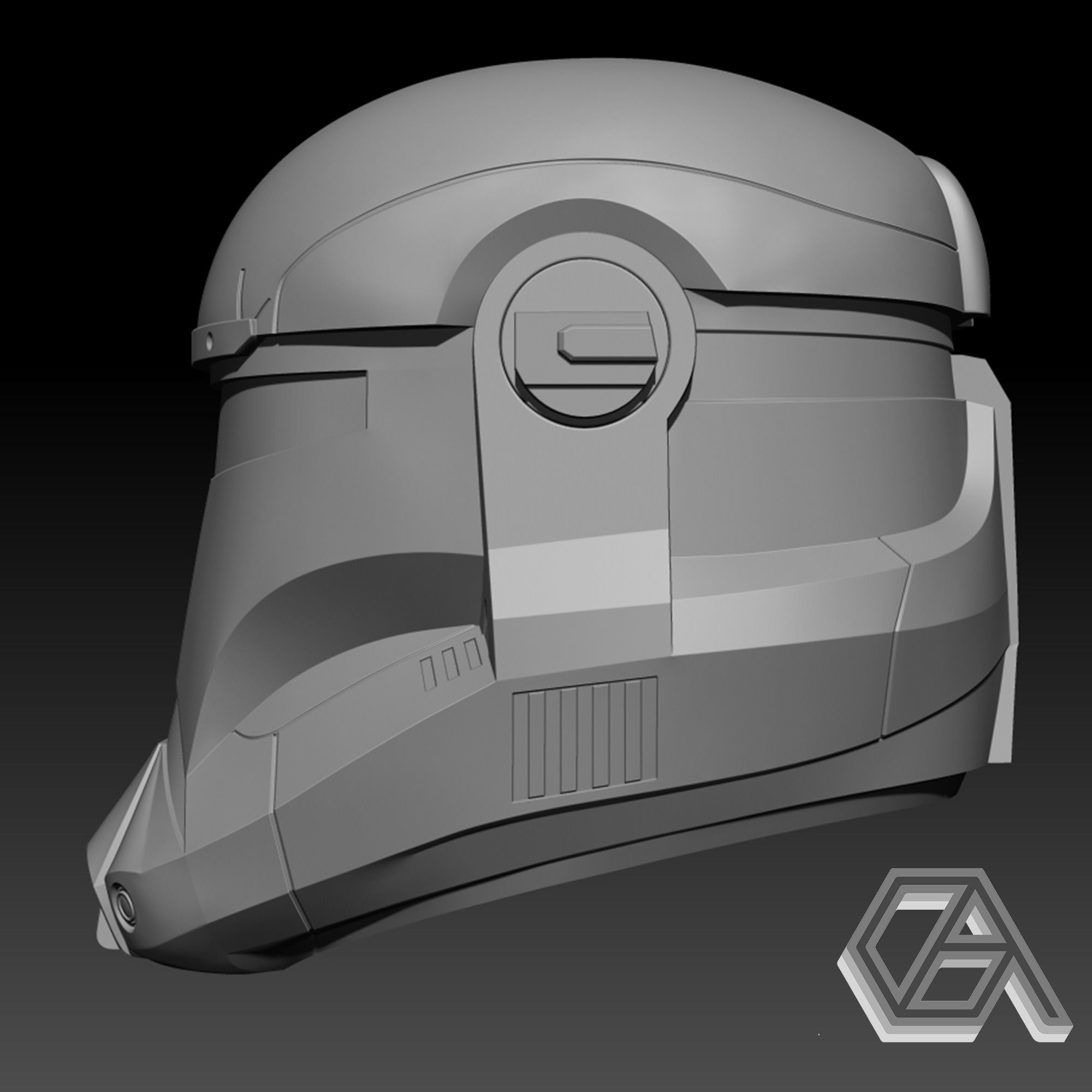 Star Wars - Republic Commando Trooper Helmet 3D print model_2