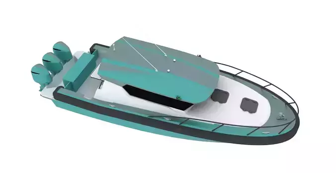 12m Aluminum Boat Concept