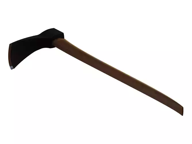 Wooden Handle Adze