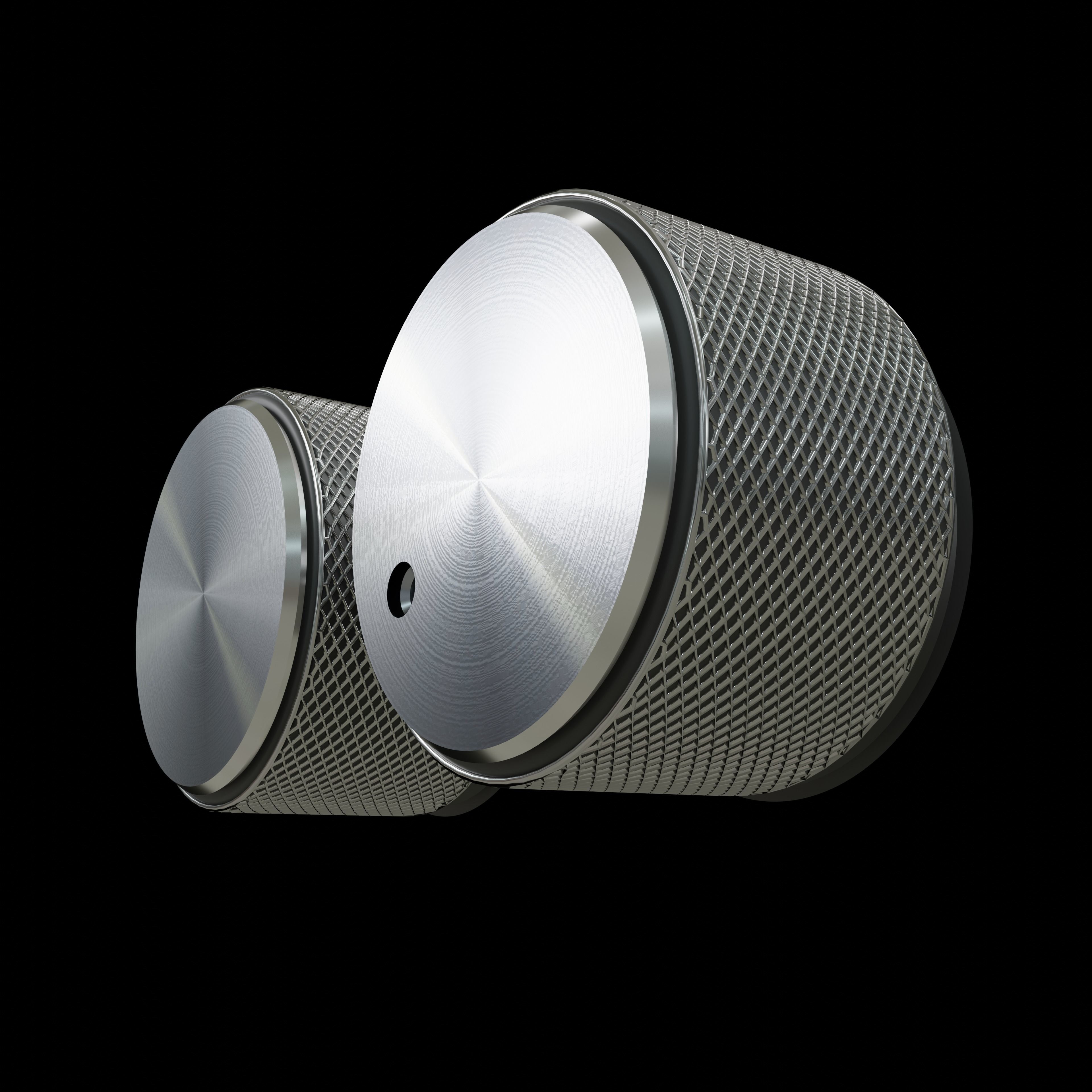 Control Knob  3D model_2