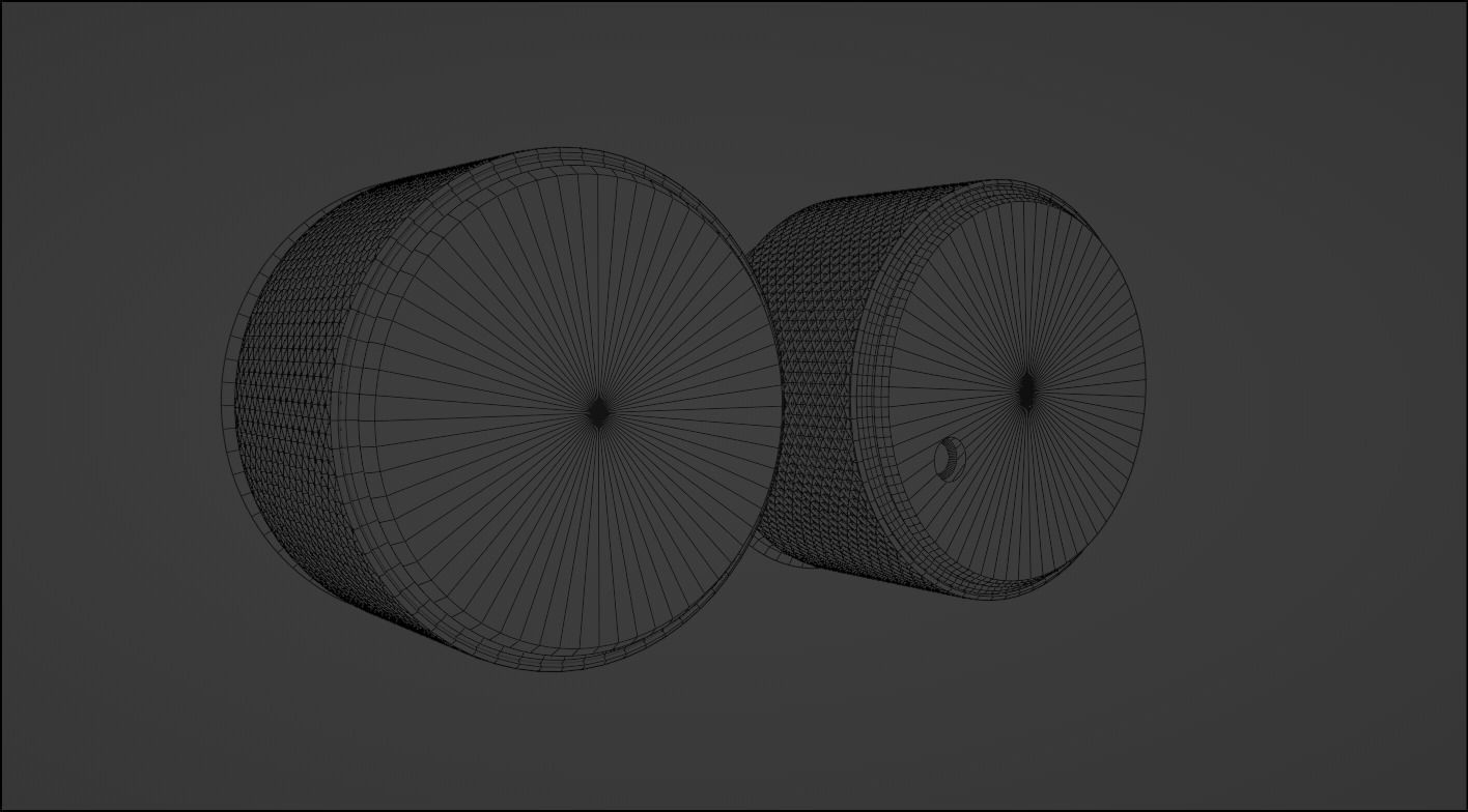 Control Knob  3D model_9