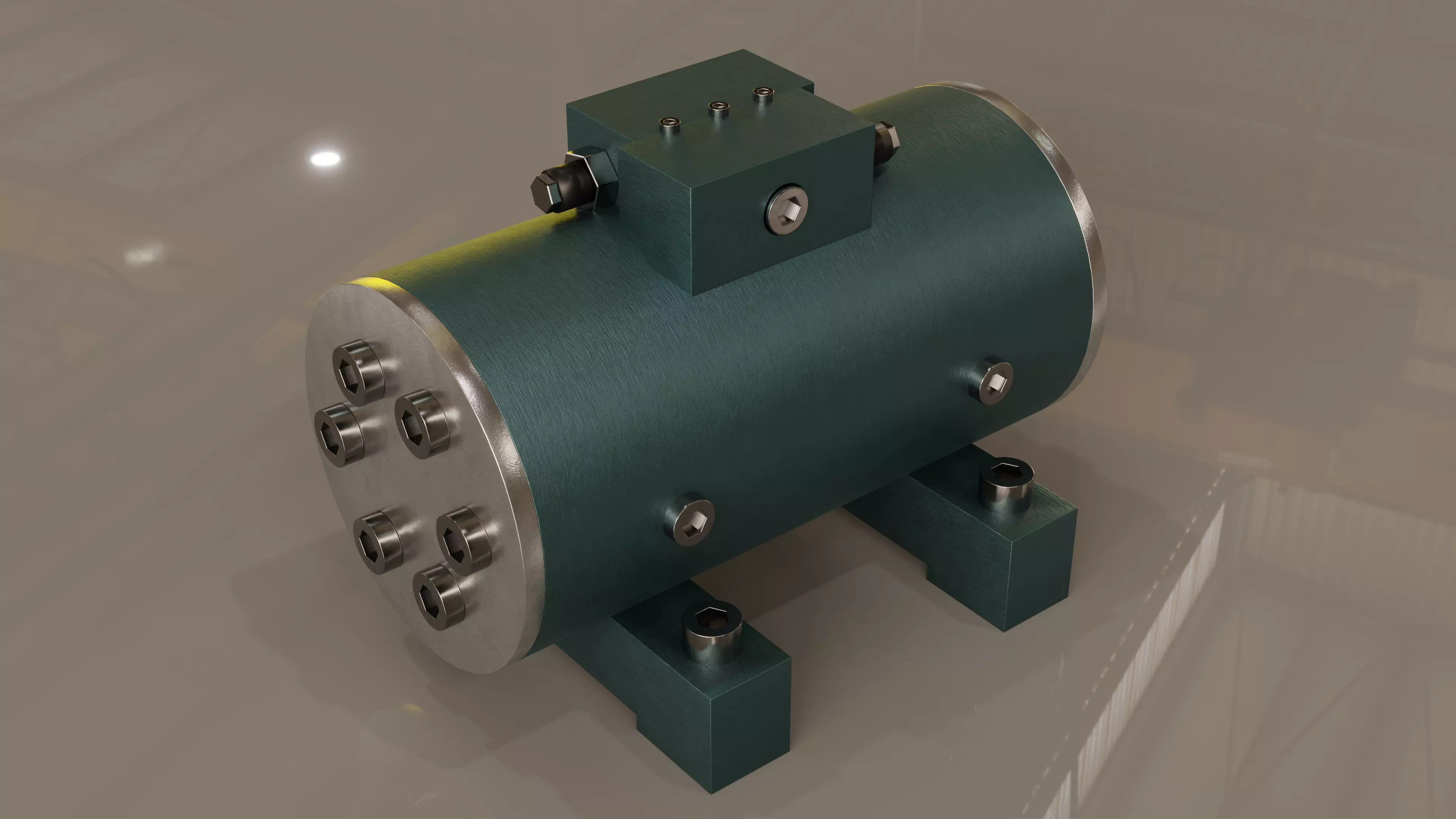 Rotary Actuator Free 3D model