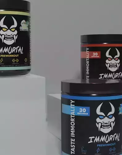 supplement tub 3D model