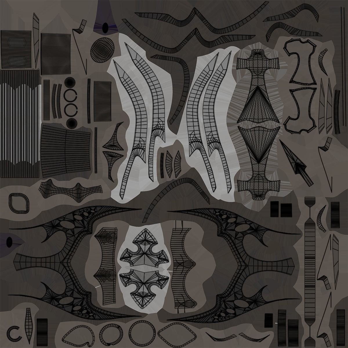 6 Battle Axes Collection All PBR Unity UE Textures Included _5