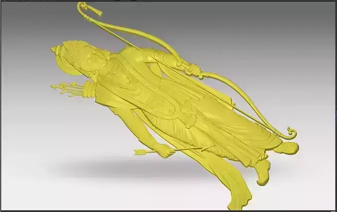 SHRI RAM 3D model