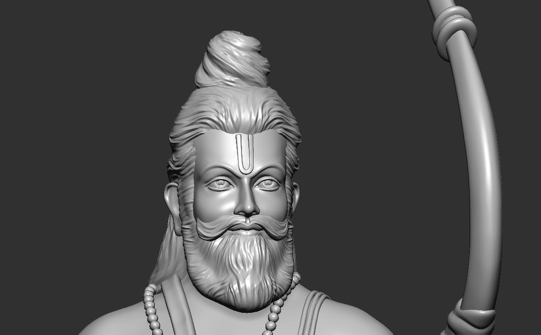 Parashurama 3D print model_4