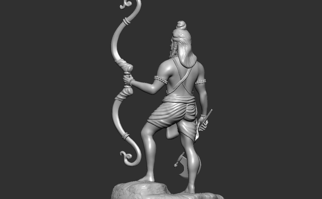 Parashurama 3D print model_2