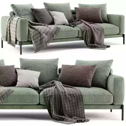Flexform Romeo Sofa 2 Seats 02