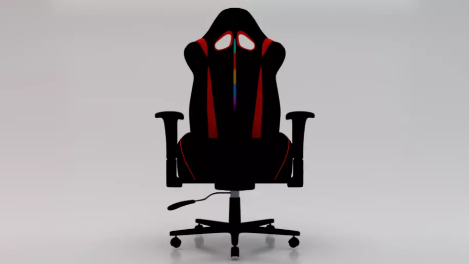 Gaming Chair 02 Low-poly 3D model