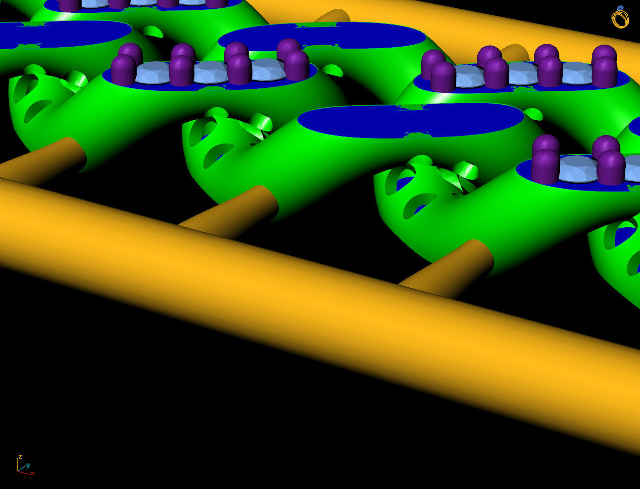 7 MM 18 CM CUBAN LINK CHAIN FOR BRACELET OR NECKLACE 3D print model_9