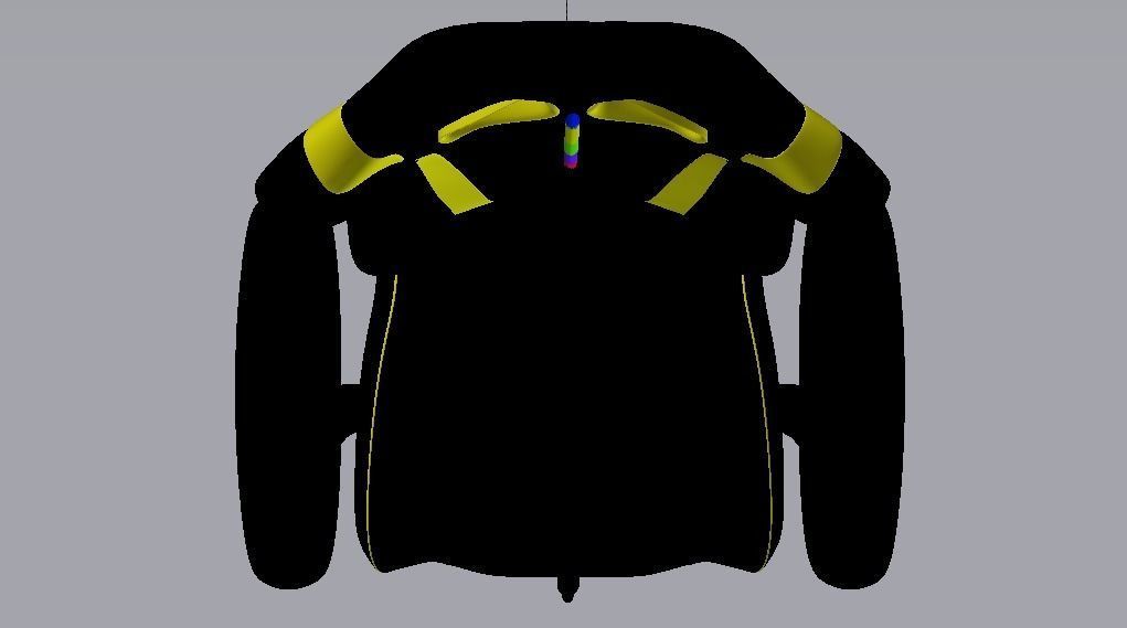 Gaming Chair 04 Low-poly 3D model_22