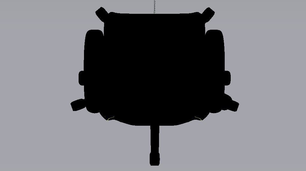 Gaming Chair 04 Low-poly 3D model_23