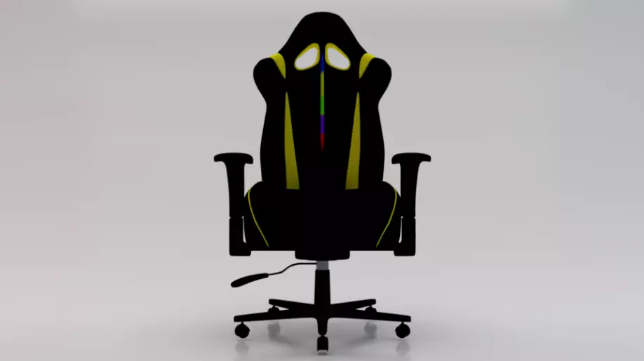 Gaming Chair 04 Low-poly 3D model_0