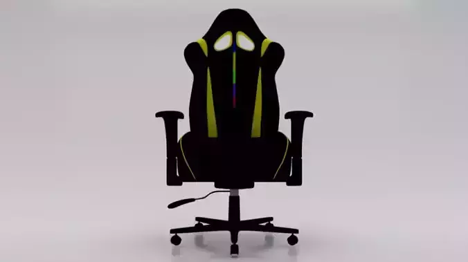 Gaming Chair 04 Low-poly 3D model