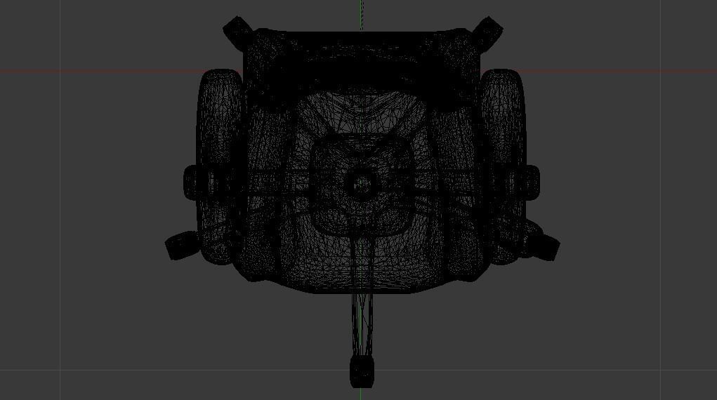 Gaming Chair 04 Low-poly 3D model_39