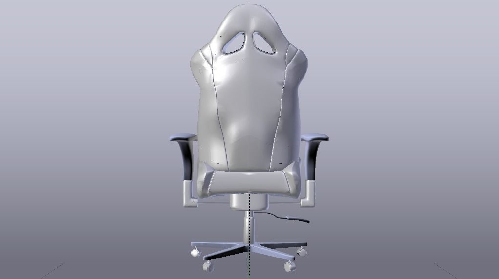 Gaming Chair 04 Low-poly 3D model_27
