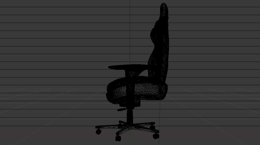 Gaming Chair 04 Low-poly 3D model_34