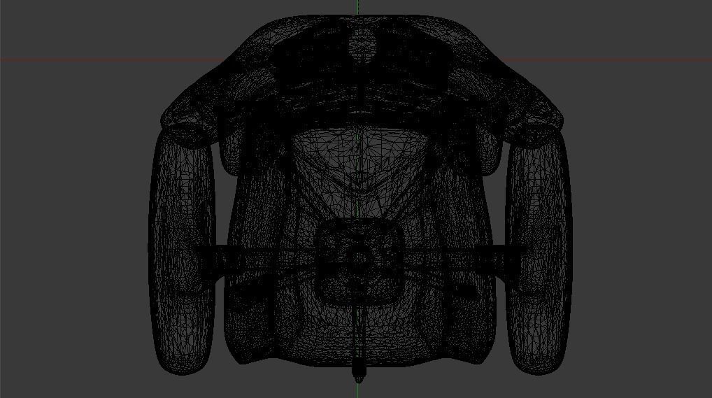 Gaming Chair 04 Low-poly 3D model_38